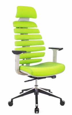 Кресло для руководителя Everprof Ergo Grey EP-Ergo Fabric Green