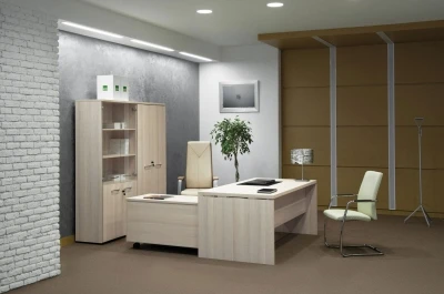 Кабинет руководителя Fermo Wood Дуб светлый