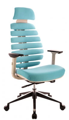 Эргономичное кресло Everprof Ergo Grey EP-Ergo Fabric Тurqoise