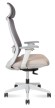 Кресло для руководителя Norden Como grey beige H6301-1-18 beige grey серая сетка, бежевая ткань - 3