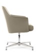 Конференц-кресло Riva Design Chair Rosso С1918 светло-бежевая кожа - 2
