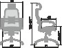 Кресло для руководителя Метта Samurai S-2.04 бежевый - 4