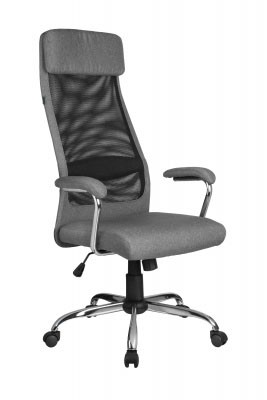 Кресло для персонала Riva Chair RCH 8206НХ+Серая ткань
