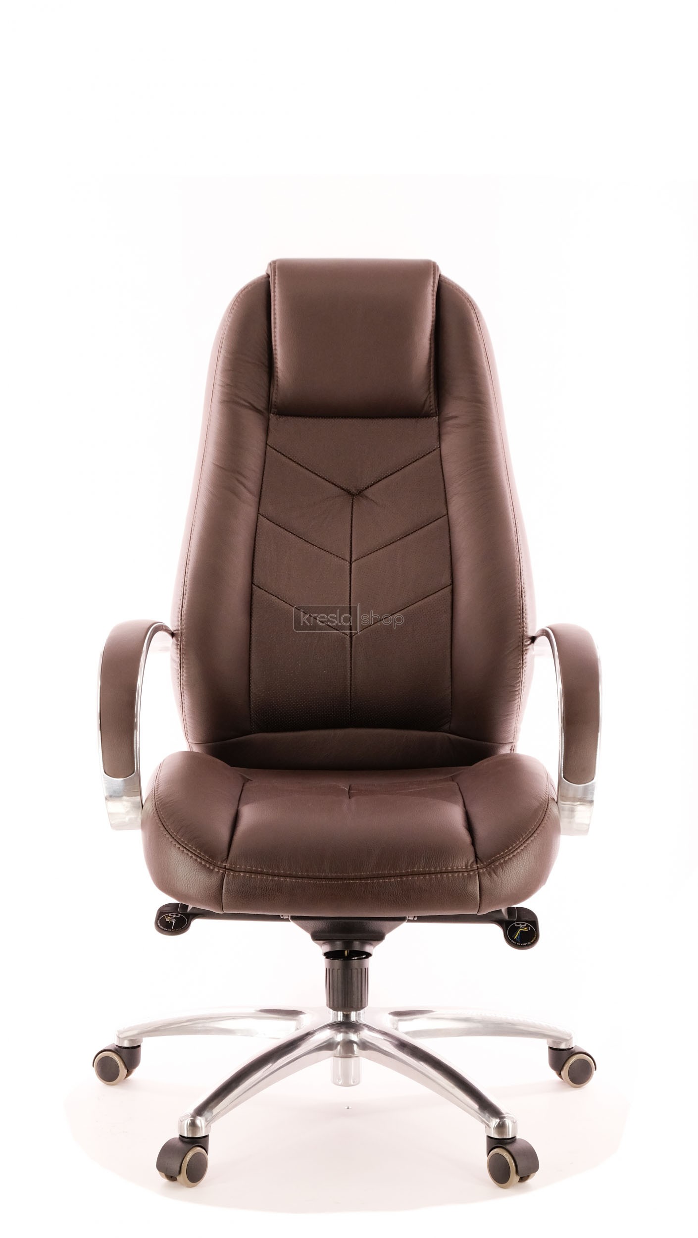 Кресло для руководителя Everprof Drift Full AL M EC-331-1 PU Brow